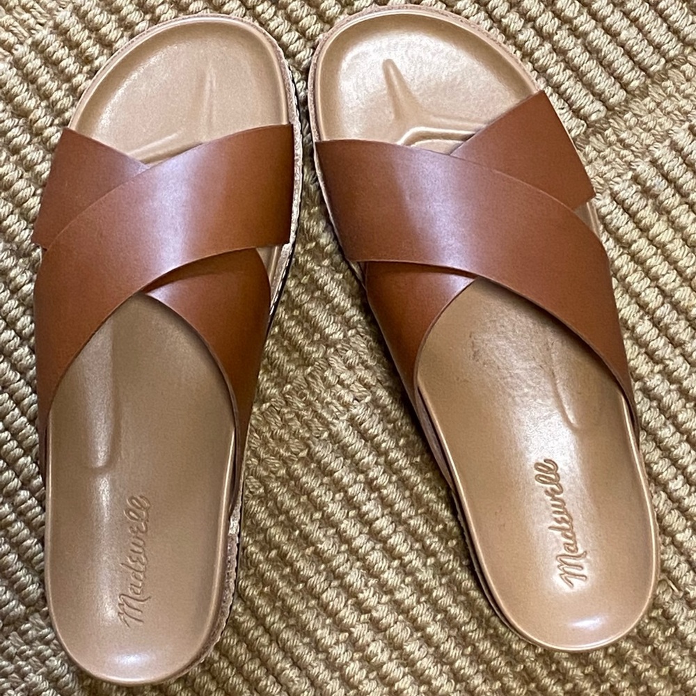 Madewell “Dayna Lugsole Slide” NWOT